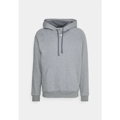 Bild av Under Armour Rival Hoodie Luvtröja, Storlek: XS, Castlerock light heather/white
