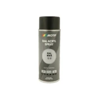 Bild av Motip Flat Mat RAL 9005 Sprayfärg Deep Svart 400 ml