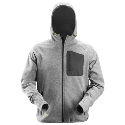 Bild av HOODIE FLEECE FW GRÅ/SVART M Beijerbygg Byggmaterial