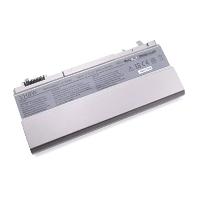 Bild av vhbw batteri lämpligt för Dell Latitude 6400 ATG, E6400, E6400 XFR, E6410, E6410 E6500 bärbar dator (8800 mAh, 11,1 V, Li Ion, silvergrå)