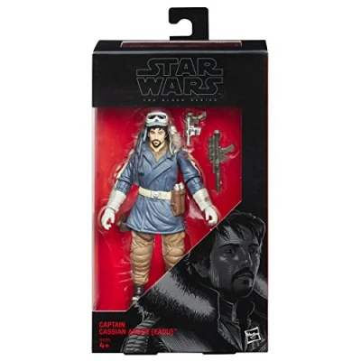 Bild av Hasbro Star Wars B9395EL20 Rogue One The Black Series 15 cm figur: Captain Cassian Andor, actionfigur