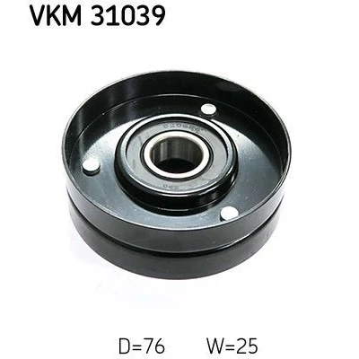 Bild av SKF VKM 31039 Galet Enrouleur AUDI: A4 B6/B7 Cabriolet, B6 Avant, B7 VOLKSWAGEN: Passat B5 GP Berline, Break