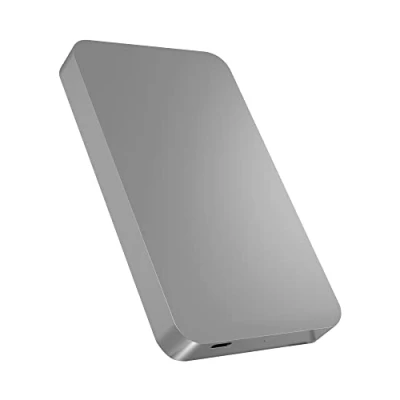 Bild av ICY BOX Extern 2,5 tums hölje för hårddisk eller SSD, USB C 3.1 (Gen2, 10 Gbit/s), helt tillverkad av aluminium, silver
