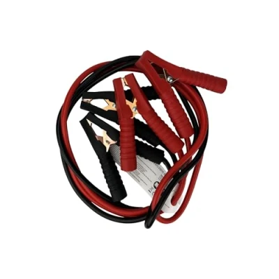 Bild av Sakura Booster kablar startkablar SS3624 200 Amp 2 m färgkodad klämma för bilar fordon upp till 2,0 l/2000CC platt batteri, röd