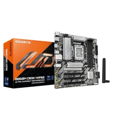 Bild av GIGABYTE B860M DS3H WIFI6E Moderkort Intel B860 LGA1851 socket DDR5 RAM Micro ATX