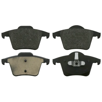 Bild av SWAG 55 91 6508 Jeu de plaquettes frein Essieu arrière contact signal d&#039;usure exclu avec clip piston VOLVO: XC90 I