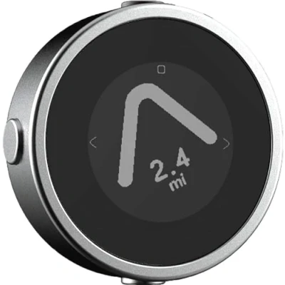 Bild av Beeline Moto GPS dator silver Världsomspännande ruttplanering väderbeständig USB laddning Nav för motorcykel och skoter med remfäste