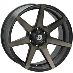 Bild av DIESEL Avalanche Matt Black 8.5x17 6/139 ET20 B110.1