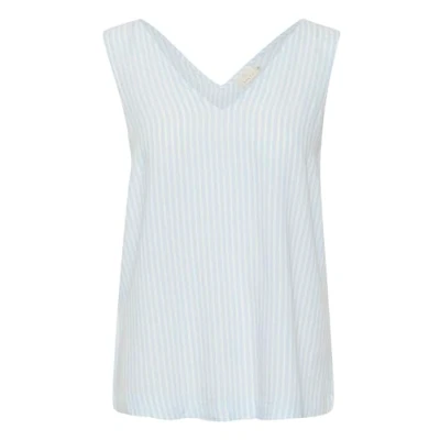 Bild av Kaffe Amilia Blus Windsurfer chalk stripe, Storlek: 38, stripe