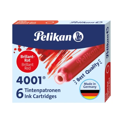 Bild av Pelikan Bläckpatron Reservoarpenna Red