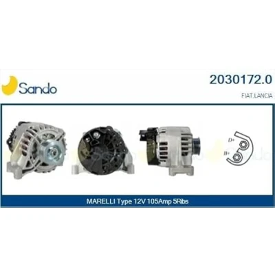 Bild av CASCO CAL30172AS Generator 12V 105A FIAT: Punto II Hatchback, Stilo Hatchback