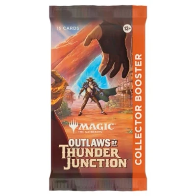 Bild av Magic: The Gathering Outlaws of Thunder Junction samlarboosterbox 12 paket (180 Magic kort) (English Version)