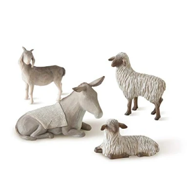 Bild av Enesco Willow Tree julartiklar skyddad djurfigur