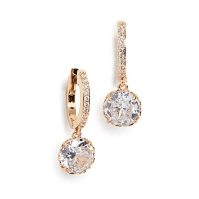 Bild av kate spade new york PAVE Huggies Örhänge goldcoloured, Storlek: One Size, Gold coloured