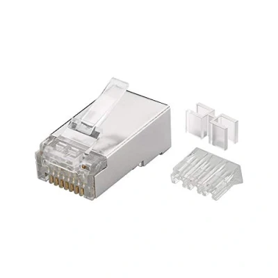 Bild av Pro RJ45 plug CAT 6a STP shielded (10 pack)