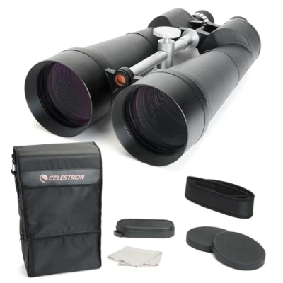 Bild av Celestron 71017 SkyMaster 25x100 mm Porro prisma kikare med multibelagd lins, BaK 4 prismaglas och väska, svart