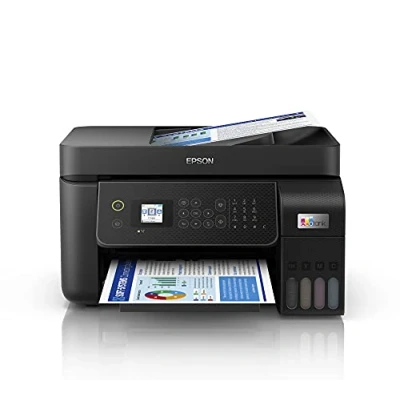 Bild av Epson EcoTank ET 4800 Multifunktion WiFi Påfyllningsbar Bläckskrivare med fax Färg Bläck