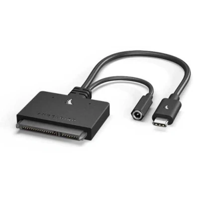Bild av Angelbird USB C 3 till SATA adapter för interna SSD skivor och hårddiskar svart [Trim Support Apple MacBooks, PC, bärbara datorer etc.]
