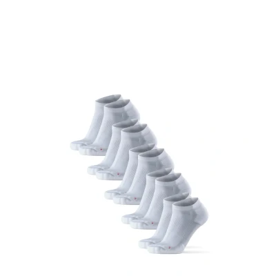 Bild av Danish Endurance LONG Distance Running Lowcut 5 PACK Ankelsockor, Storlek: 39 42, White