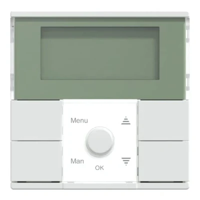 Bild av Schneider Electric Merten MEG5754 0325 Standardtimermodul, Digital infälld veckotimer för inomhusbruk med strömbrytare Aktiv Vit Glansig, M