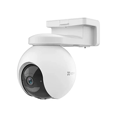 Bild av EZVIZ 4G LTE säkerhetskamera utomhus + 64 GB SD kort, ingen Wifi, GPS plats, 2 K, automatisk spårning, 10 400 mAh uppladdningsbart batteri, färg nattvision, PTZ 360, rörelsedetektion, tvåvägsljud,