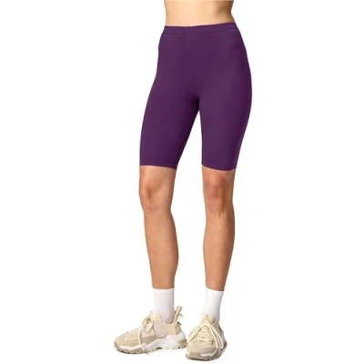 Bild av Merry Style Dam Kortaa Leggings MS10 145(Plommon, S)