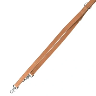 Bild av Trixie Rustic Adjustable Lead Heartbeat L XL: 2.00m/20mm Brown