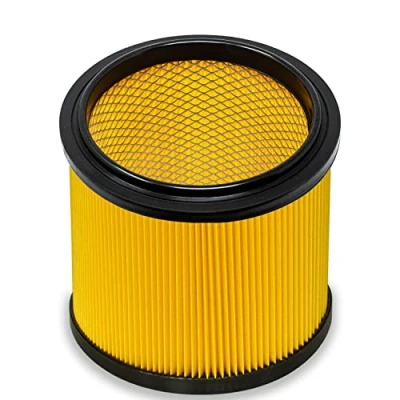 Bild av Original Parkside Lidl vikfilter med invändigt stålgaller, stabil design, för våt och torrdammsugare PNTS 23E, 1250, 1300, 1400, 1500 A1, B1, B2, B3, C1, C3, C4, D1, D3, E2, E4, F2, F5