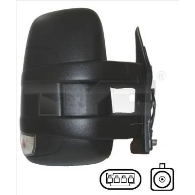 Bild av Sidospegel, Höger, iveco daily buss iv, flak/chassi skåp 0000003800414, 0000003801926, 0000003801927, 0000003801929,
