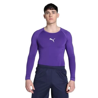 Bild av PUMA herr Tröja League Baselayer Tee Ls, Prisma violett, S