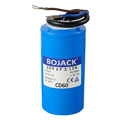 Bild av BOJACK 200 uF 250 V AC MFD CD60 Start kondensator motor växelkondensator med tråd