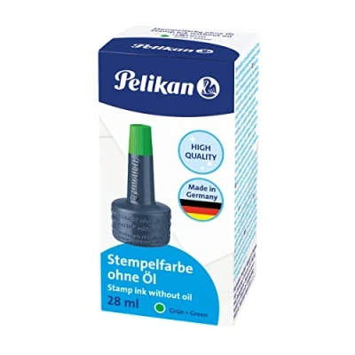 Bild av Pelikan 351239 stämpeldyna bläck utan olja 4K 28 ml grön