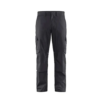 Bild av INDUSTRIBYXA 1448 1832 STRETCH KNÄSKYDDSFICKA GRÅ/SVART D116 Beijerbygg Byggmaterial