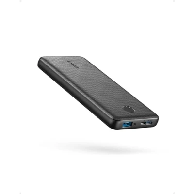 Bild av Anker Power Bank (PowerCore 10K), Kompakt Batteripaket med 10000mAh Kapacitet, PowerIQ Laddningsteknik och USB C för iPhone, iPad, Samsung Galaxy, Pixel Mer