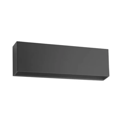 Bild av Lindby LED vägglampa utomhus &#039;Jarte&#039; (modern) i Svart av syntetmaterial (1 lamor, glödlampor ingår) utomhusvägglampa, vägglampa, utomhuslampa, utomhus, för husvägg, hus