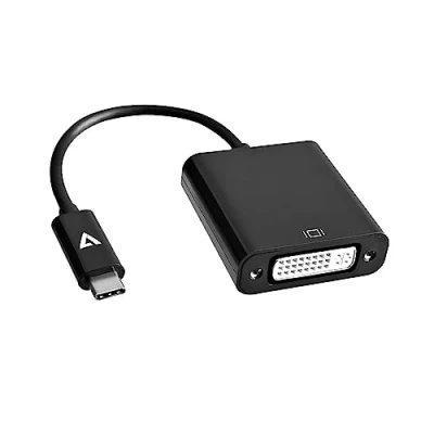 Bild av V7 Extern videoadapter USB C DVI svart