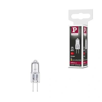 Bild av Paulmann 84398 Halogen Stiftsockel Ugn G4 10 W 100 lm Dimbar 9 mm Klar 12 V Glas 2700 K Varmvit