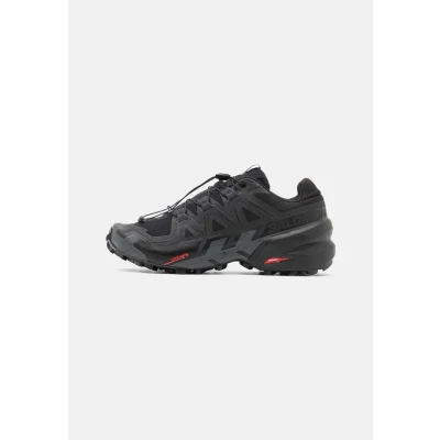 Bild av Salomon Speedcross 6 WIDE Hikingskor, Storlek: 42 2/3, Black/phantom Konstmaterial/textil