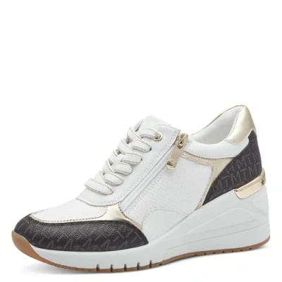 Bild av Marco Tozzi dam 223723 41 sneakers, Vit, 39 EU, EU
