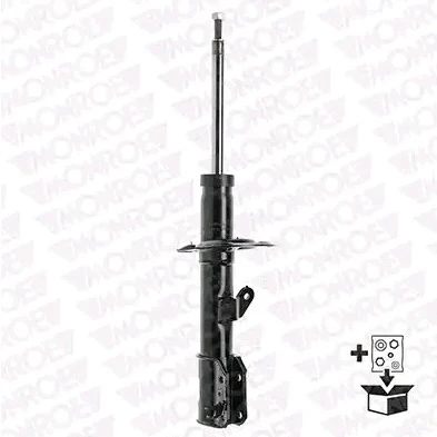 Bild av MONROE G8174 Amortisseur Pression de gaz Système bitube Jambe suspension Goujon en haut, Collier bas FIAT: Panda II 5 portes
