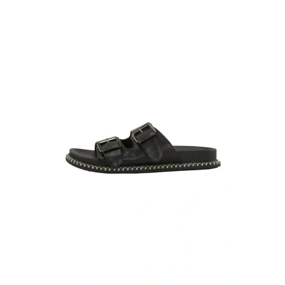 Bild av TOM TAILOR dam 9590530001 glidande sandaler, svart, 37 EU