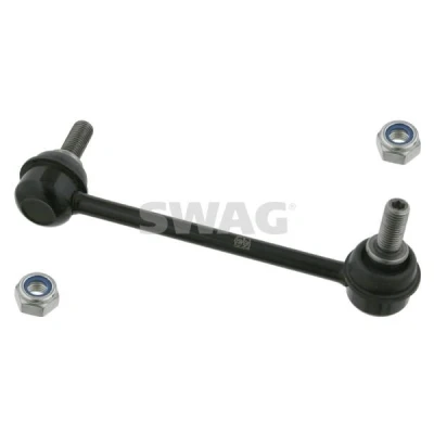 Bild av SWAG 85 92 4962 Biellette de barre stabilisatrice Essieu avant gauche 150 M10 x 1,25 avec écrou autobloquant Acier noir HONDA: HR V I