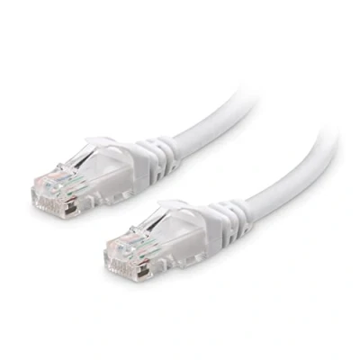 Bild av Cable Matters Snagless Cat6 Ethernet kabel (Cat6 kabel, Cat 6 kabel) i Vit 6m
