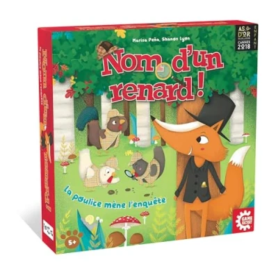 Bild av Game Factory Nom d&#039;un Renard la poulice mène l&#039;enquête Jeu coopératif Enfant et Famille