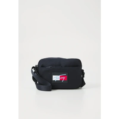 Bild av Tommy Hilfiger Script FLAG Crossover BAG Unisex Axelremsväska för barn, Storlek: One Size, Space blue