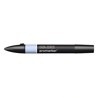 Bild av Winsor &amp; Newton &quot; ProMarker 0203234 professionell layoutmarkör 2 spetsar, fin och bred för ritningar, design layouter pärlblå