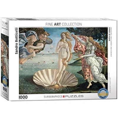 Bild av Eurographics Botticelli DIE Geburt DER Venus Pussel för barn, Storlek: One Size, Multicoloured