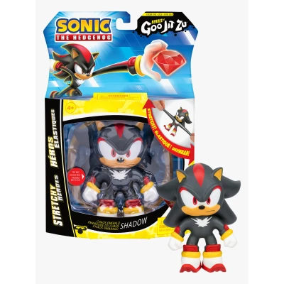 Bild av Heroes of Goo Jit Zu Sonic the Hedgehog kaos smaragd skugga stretchig hjälte, pressa skuggans kropp för att avslöja kaossmaragden i sin god.