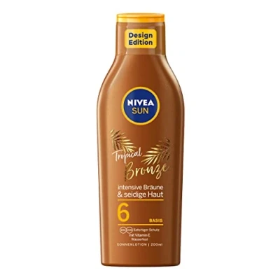 Bild av Nivea SUN Tropical Bronze Lotion LSF 6 Solskydd, Storlek: 200 ml,