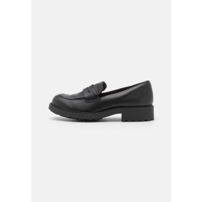 Bild av Clarks Orinoco Penny Slipins, Storlek: 37, Black leather Skinn